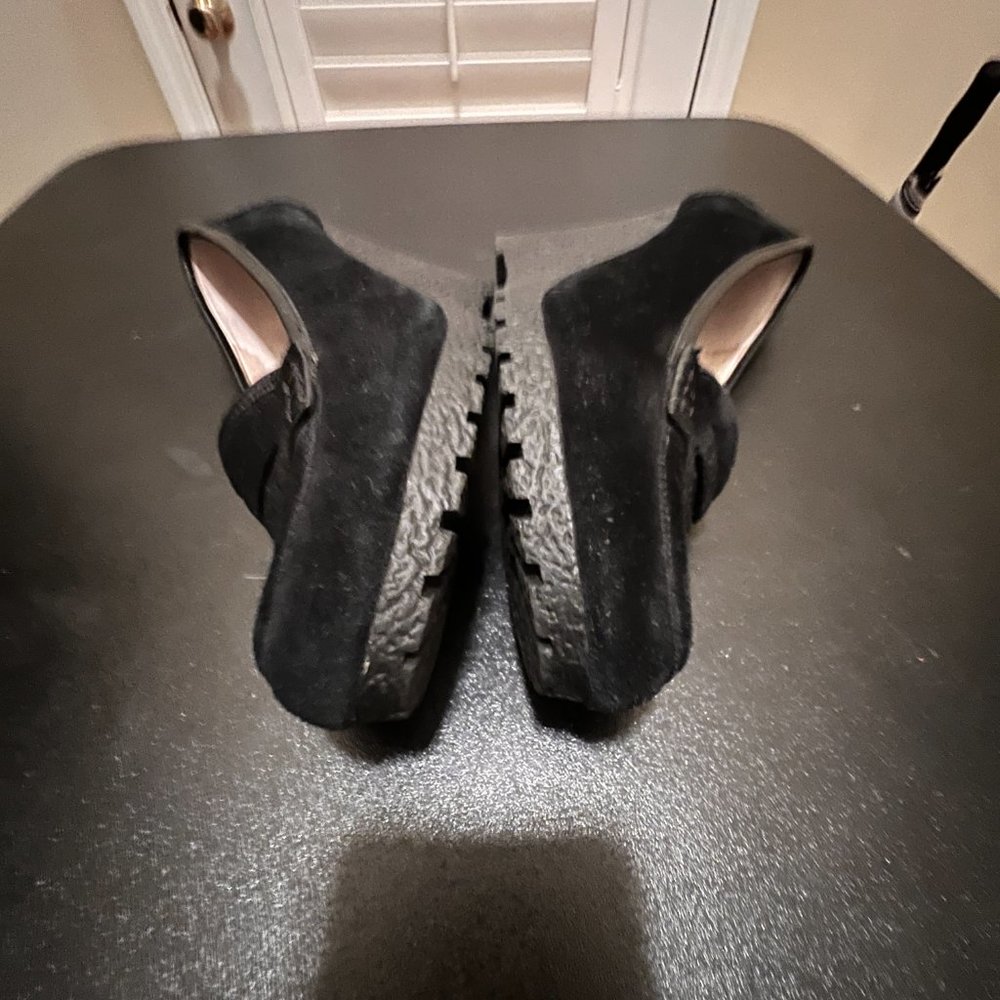 Michael Kors Rory loafer wedge pump size 8 black - Picture 10 of 11
